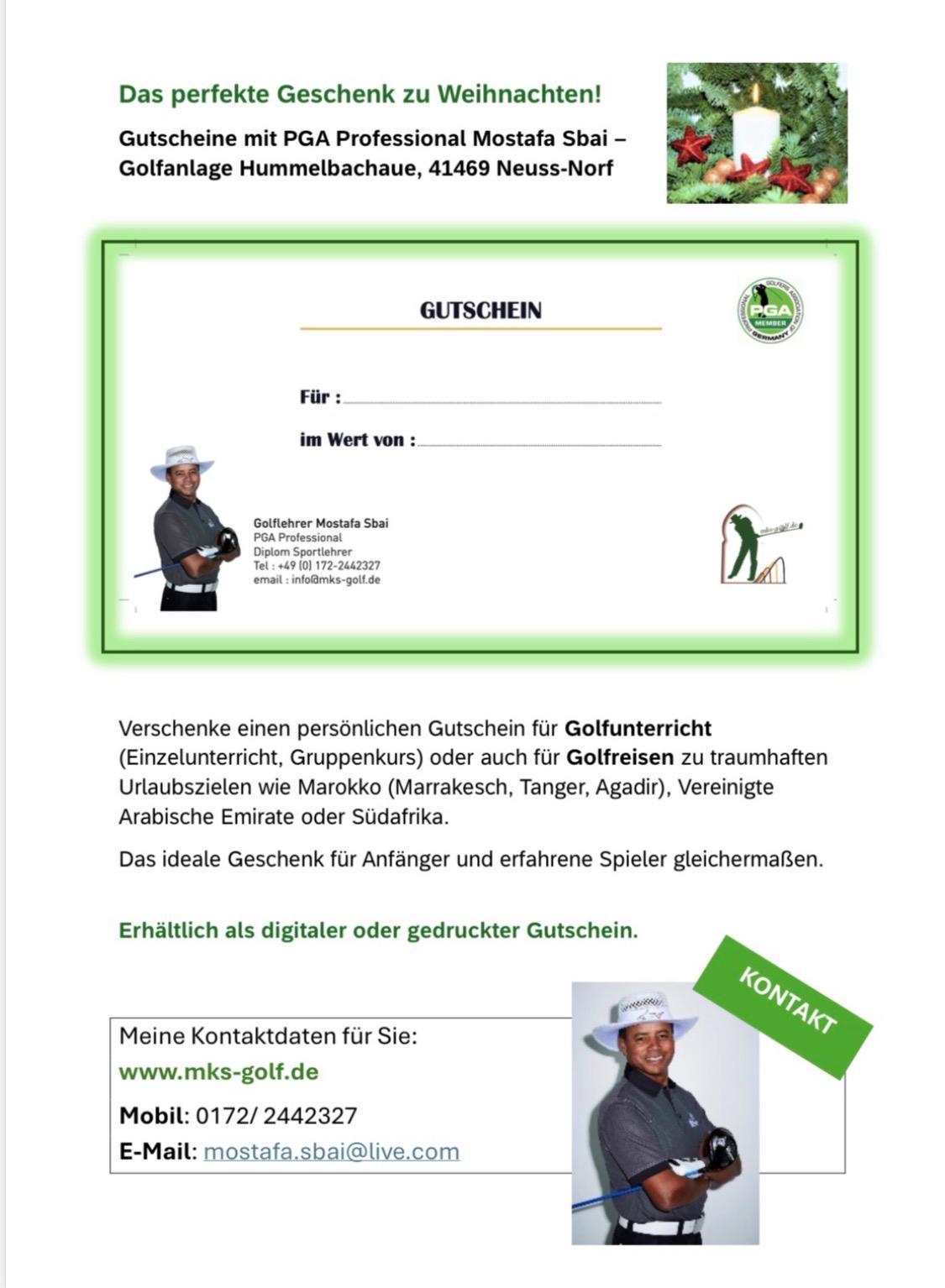 Gutschein Gutschein zum ausdrucken